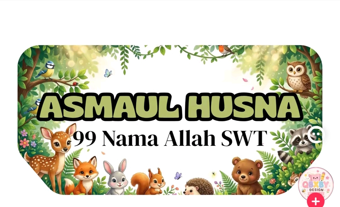 Menghafal dan menulis Asmaul Husna
